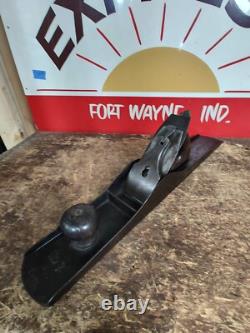 STANLEY BAILEY NO 7 SMOOTH BOTTOM WOODWORKING PLANE With 92 Logo Blade