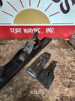 STANLEY BAILEY NO 7 SMOOTH BOTTOM WOODWORKING PLANE With 92 Logo Blade