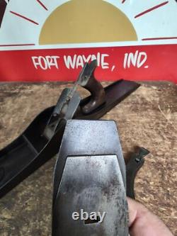 STANLEY BAILEY NO 7 SMOOTH BOTTOM WOODWORKING PLANE With 92 Logo Blade