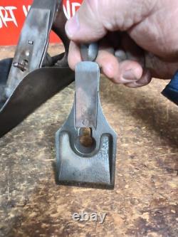 STANLEY BAILEY NO 7 SMOOTH BOTTOM WOODWORKING PLANE With 92 Logo Blade