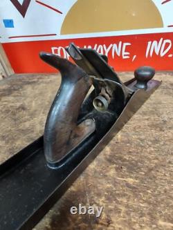 STANLEY BAILEY NO 7 SMOOTH BOTTOM WOODWORKING PLANE With 92 Logo Blade