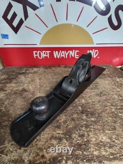 STANLEY BAILEY NO 7 SMOOTH BOTTOM WOODWORKING PLANE With 92 Logo Blade