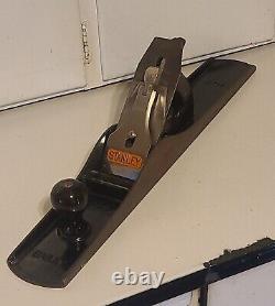 STANLEY NO. 7 HAND PLANE- Bailey USA MADE Vtg Carpenter Tool 22x 3 Woodworking