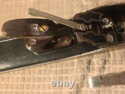 STANLEY NO. 7 HAND PLANE- Bailey USA MADE Vtg Carpenter Tool 22x 3 Woodworking