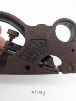 STANLEY No. 278 Rabbet Plane, Vintage Plane Woodworking Carpentry