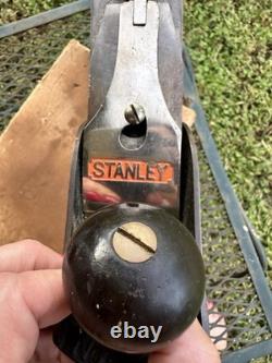 STANLEY TOOLS 4c Corrugated Woodworking plane With Original Box