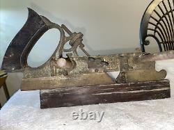STANLEY TOOLS #55 Partial Plow combination woodworking plane for restore 1895