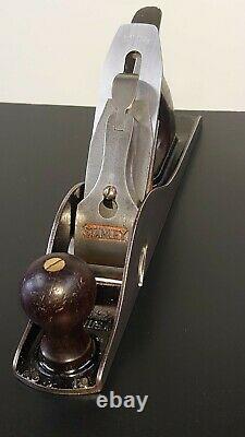 STANLEY USA No10 ORANGE FROG WOODWORKING PLANE WITH RAY ISLES REPLACEMENT IRON