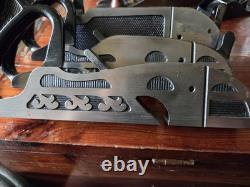 Sargent & Co. 196 Rabbet Plane Ornate Embossed Sides Woodworking Tool Body
