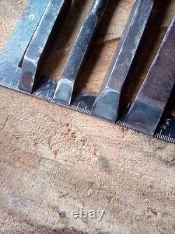 Sasuke Chisel 4pc Chisel Set Woodworking Hand Tool Carbon Steel Vintage