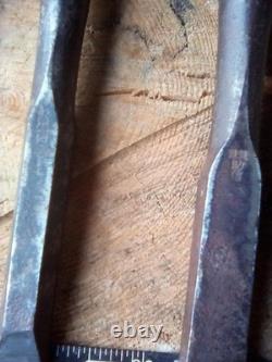 Sasuke Chisel 4pc Chisel Set Woodworking Hand Tool Carbon Steel Vintage