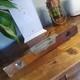 Scarce Antique 15 E. Preston Birmingham No. 98 Brass Mahogany Spirit Level VGC