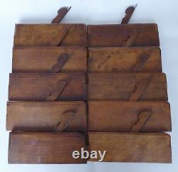 Set Beading Planes Mixed Makers 1/8 7/8 Sorby, Moseley, Griffith, Mathieson