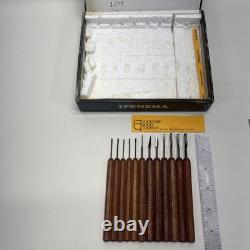 Set Of 12 Dockyard Micro Wood Carving Tools