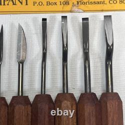 Set Of 12 Dockyard Micro Wood Carving Tools