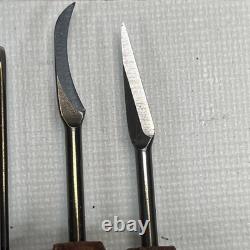 Set Of 12 Dockyard Micro Wood Carving Tools