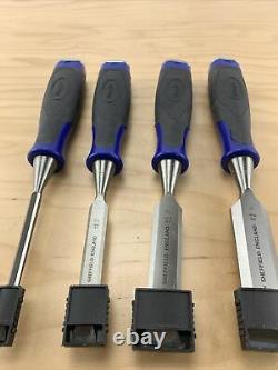 Set Of 4 Marples Woodworking Bevel Edge Paring Chisels Sheffield England