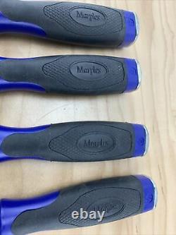 Set Of 4 Marples Woodworking Bevel Edge Paring Chisels Sheffield England