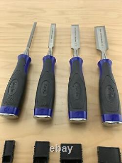 Set Of 4 Marples Woodworking Bevel Edge Paring Chisels Sheffield England