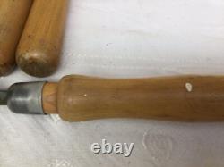 Set Of 8 Vintage GREENLEE LATHE CHISELS 17. Wood Working Hand Tools