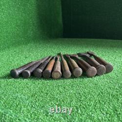 Set of 10 Japanese Chisel Nomi Carpenter Tool Hand Tool wood working 081510