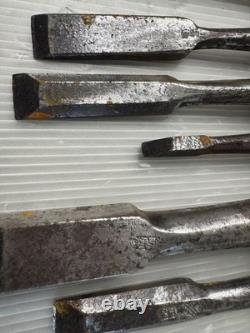 Set of 10 Japanese Chisel Nomi Carpenter Tool Hand Tool wood working 10223