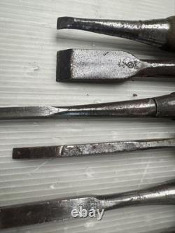 Set of 10 Japanese Chisel Nomi Carpenter Tool Hand Tool wood working 10223