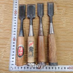 Set of 11 Japanese Chisel Nomi Carpenter Tool Hand Tool wood working 010133