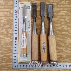 Set of 11 Japanese Chisel Nomi Carpenter Tool Hand Tool wood working 010133
