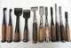 Set of 11 Japanese Chisel Nomi Carpenter Tool Hand Tool wood working 12021