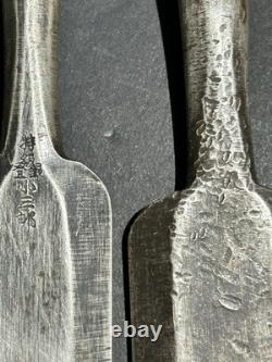 Set of 12 Japanese Chisel Nomi Carpenter Tool Hand Tool wood working 010071
