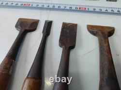Set of 15 Japanese Chisel Nomi Carpenter Tool Hand Tool wood working 010043