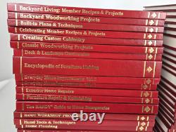 Set of 55 Handyman Club of America Books, Woodworking, Landscaping, Tools, Etc