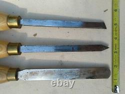 Set of 6 HSS Wood Turning tools