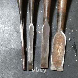 Set of 8 Japanese Chisel Nomi Carpenter Tool Hand Tool wood working 09097