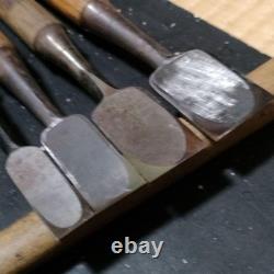 Set of 8 Japanese Chisel Nomi Carpenter Tool Hand Tool wood working 09097