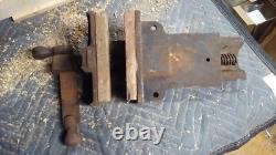 Sheldon under bench vintage 7 woodworkers vise model no. 10