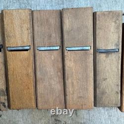Shigemasa Kanna 11pc Plane Set Woodworking Hand Tools Vintage Used Lot