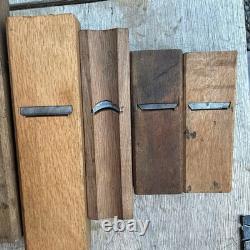 Shigemasa Kanna 11pc Plane Set Woodworking Hand Tools Vintage Used Lot