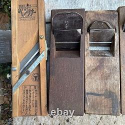 Shigemasa Kanna 11pc Plane Set Woodworking Hand Tools Vintage Used Lot