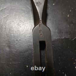 Shigemitsu Two Prong Upward Dovetail Chisel Woodworking Tool Ready to Use