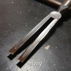Shigemitsu Two Prong Upward Dovetail Chisel Woodworking Tool Ready to Use