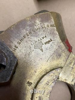 Shimer Cutter Heads 1890's- early 1900's 7/8 bore Vintage Antique Wood Working