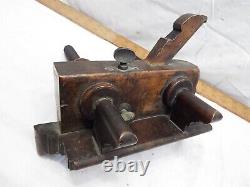 Shiverick Early Screw Arm Plow Plane Woodworking Wood Tool Brooklyn NY Carpenter