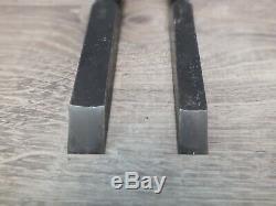 Shokunin Japan Woodworking Chisels 3 Bench and 2 Mortise in Good Condition