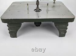 Shopmaster Shaper Router with Cutter Blades belt vintage woodworking tools USA