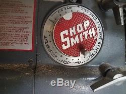 Shopsmith Tool Center Power Woodworking Wood Lathe Drill Band Saw Sander Blades