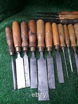 Sorby Chisels Marples Chisels Woodwork Chisels Carpenters Tools 20 Chisels 2816