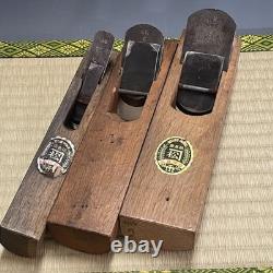 Sotomaru KANNA Japanese Rounding PLANE #248 Lot of 3 Carpentry Woodworking