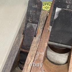 Sotomaru KANNA Japanese Rounding PLANE #248 Lot of 3 Carpentry Woodworking
